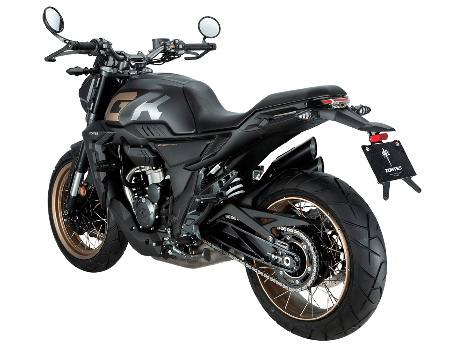 Мотоцикл ZONTES ZT350-GK Black Gold